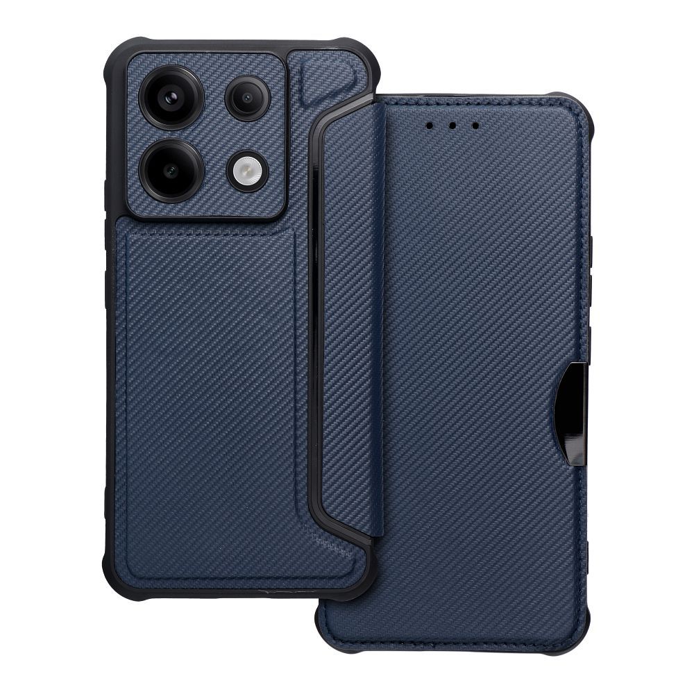 Puzdro RAZOR Book pre XIAOMI Redmi Note 13 Pro 5G modré