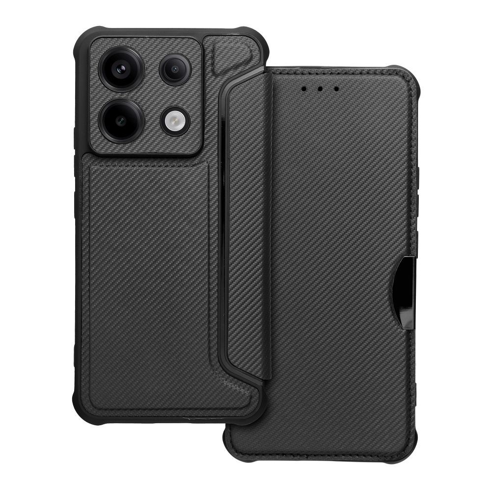 Puzdro RAZOR Book pre XIAOMI Redmi Note 13 Pro 5G čierne