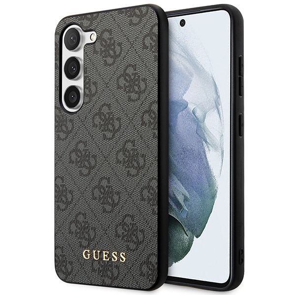 GUESS pre SAMSUNG S24 Plus GUHCS24MG4GFGR (Classic logo) čierne