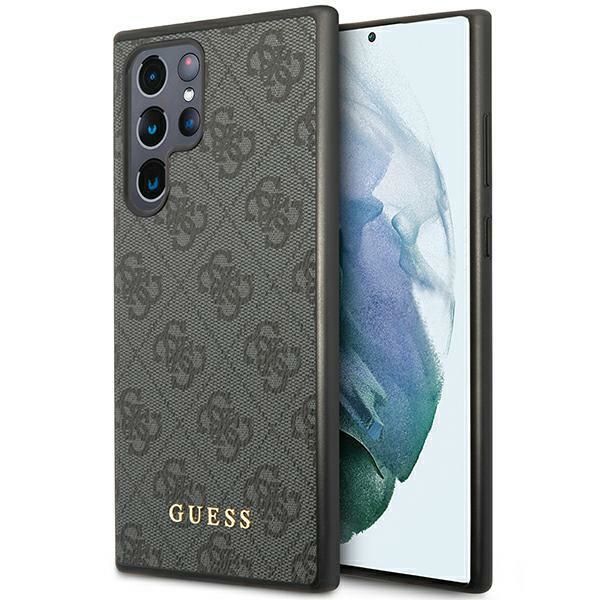 GUESS pre SAMSUNG S24 Ultra GUHCS24LG4GFGR (Classic logo) čierne