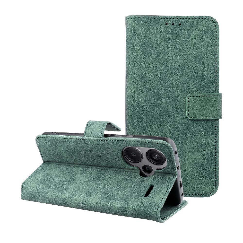 Obal TENDER Book pre XIAOMI Redmi Note 13 Pro Plus 5G zelený