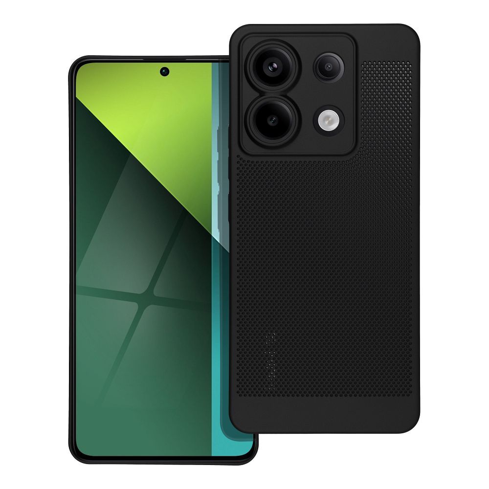 Štýlový kryt BREEZY case pre XIAOMI Redmi Note 13 Pro 5G čierny