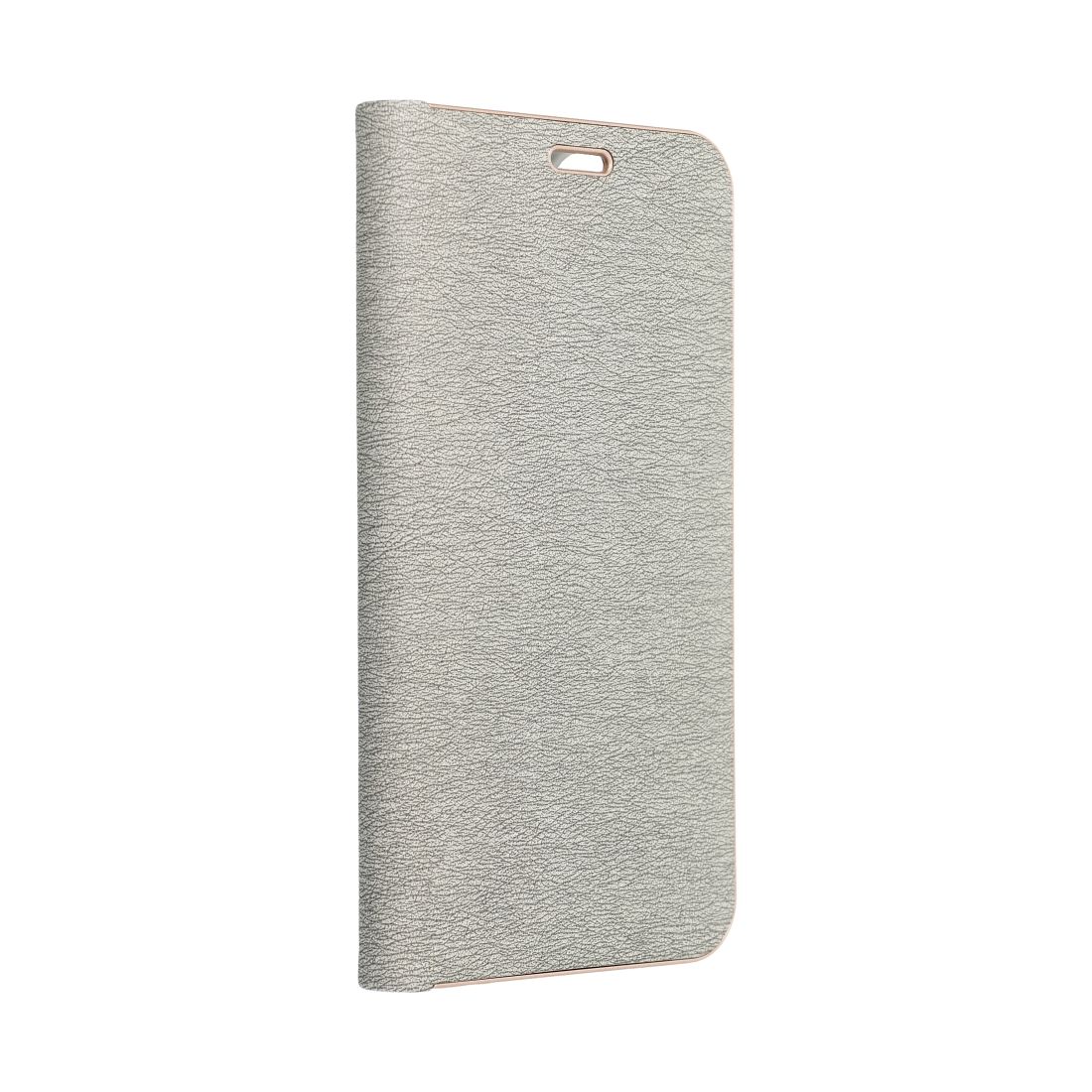 Puzdro LUNA Book pre SAMSUNG XCover 7 strieborné
