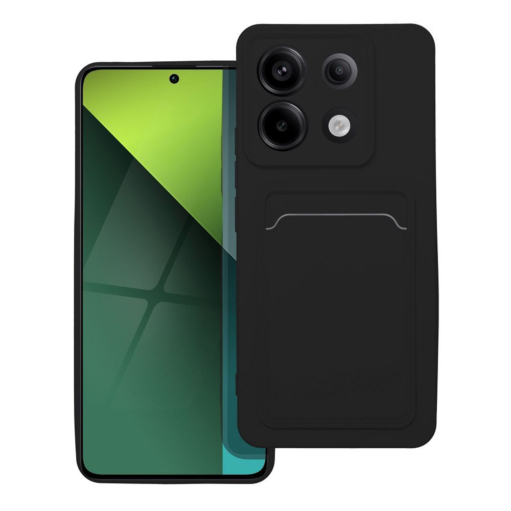 Puzdro CARD case pre XIAOMI Redmi NOTE 13 Pro 5G čierne