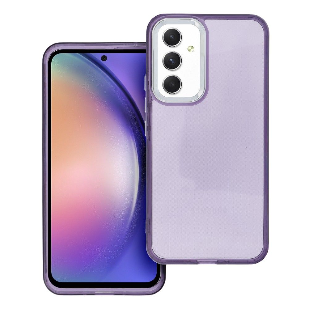 Extravagantný kryt PEARL pre SAMSUNG A54 5G fialový