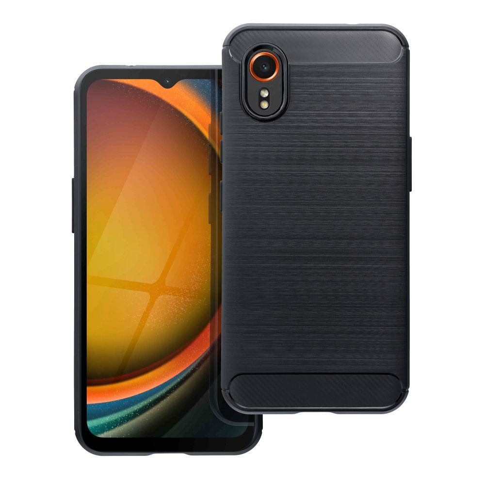 Puzdro CARBON pre SAMSUNG Xcover 7 čierne
