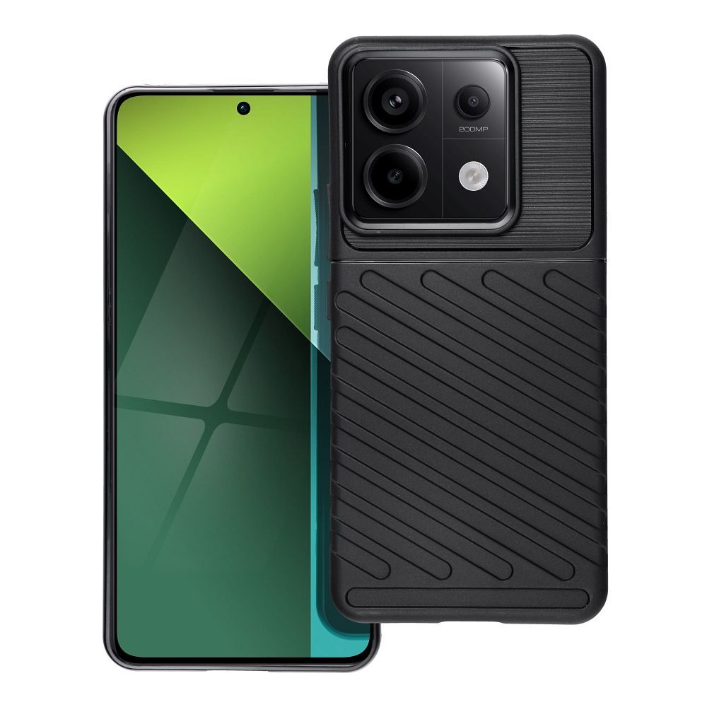 Puzdro THUNDER pre XIAOMI Redmi Note 13 Pro 5GC čierne