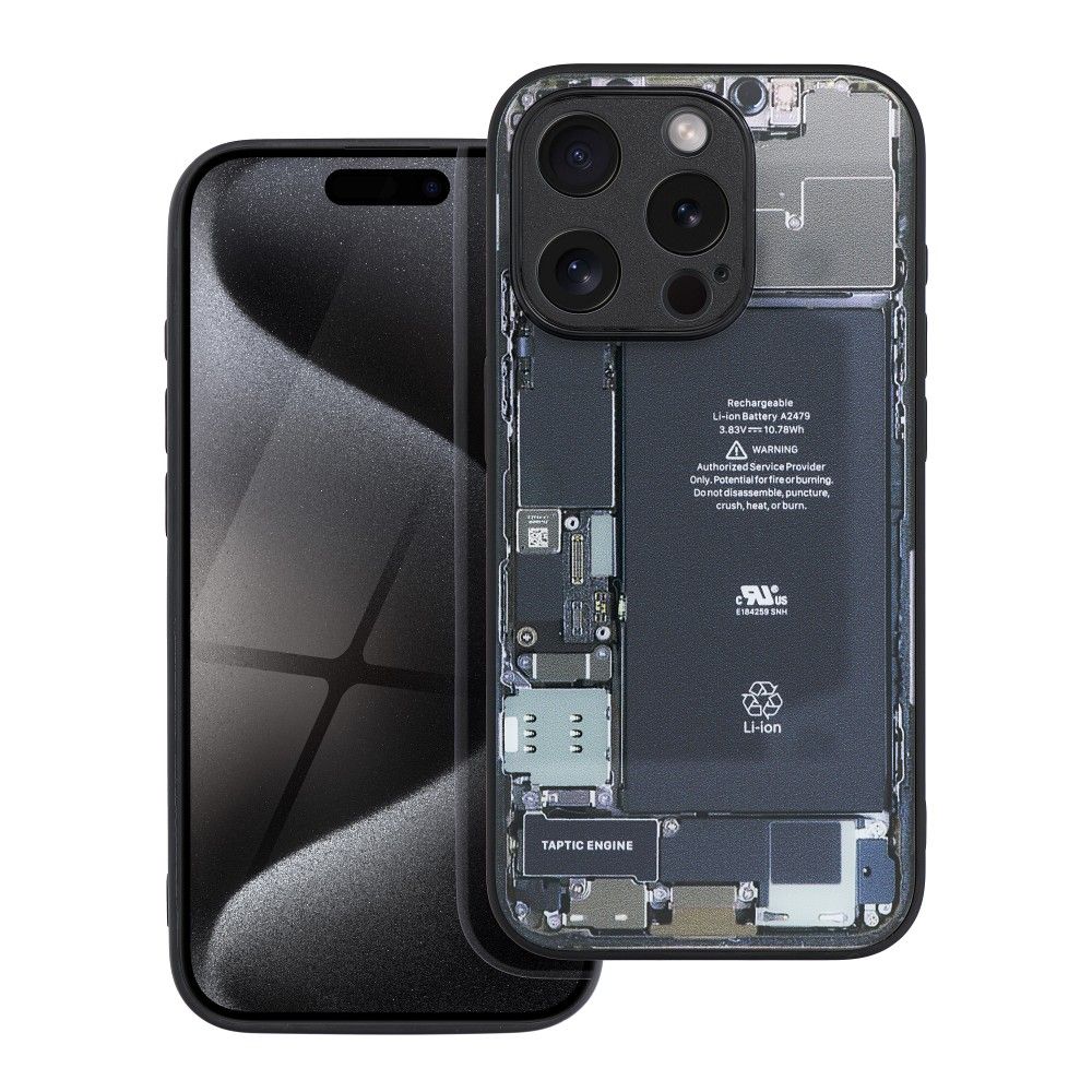 Obal TECH case pre IPHONE 15 Pro vzor 2
