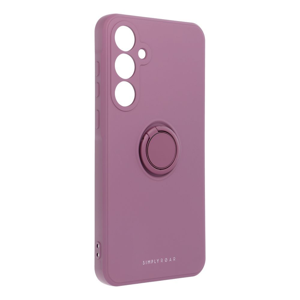 Puzdro ROAR case AMBER for SAMSUNG A35 5G fialové