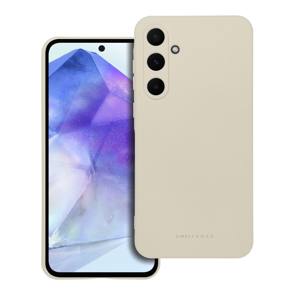 Puzdro ROAR case SPACE for SAMSUNG A55 5G krémové