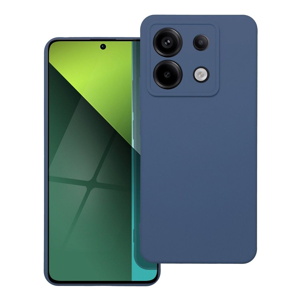 Moderný kryt SILICONE pre XIAOMI Redmi Note 13 Pro 5G modrý