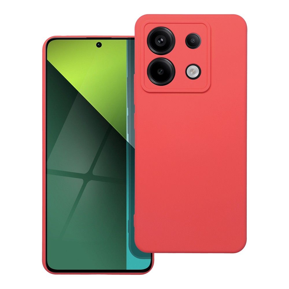 Moderný kryt SILICONE pre XIAOMI Redmi Note 13 Pro 5G broskyňový