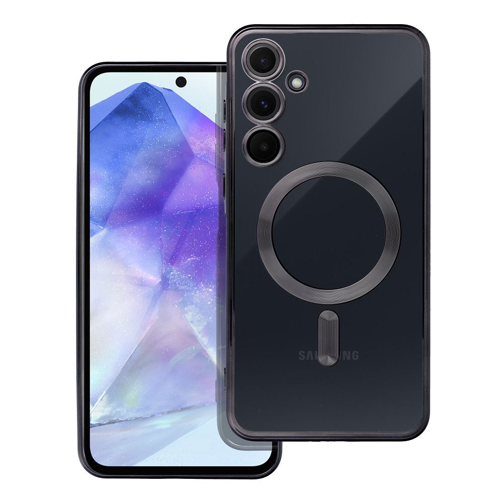 Puzdro ELECTRO MAG COVER pre SAMSUNG A55 čierne