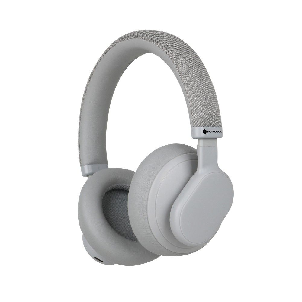 Bezdrôtové slúchadlá FORCELL F-AUDIO ANC Touch Beat sivé