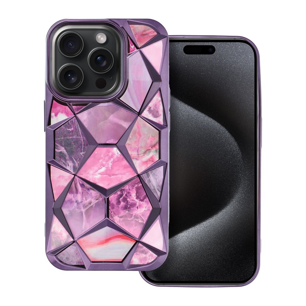 Štýlový kryt TWINKI pre IPHONE 14 PRO fialový