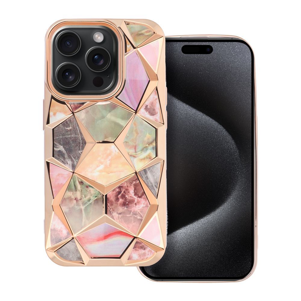 Štýlový kryt TWINKI pre IPHONE 14 PRO zlatý