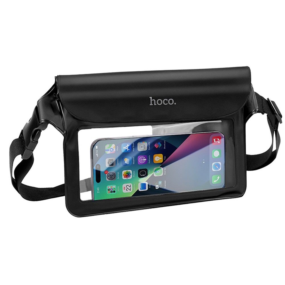 Vodotesné puzdro HOCO pre mobilný telefón IPX8 HX51 čierne