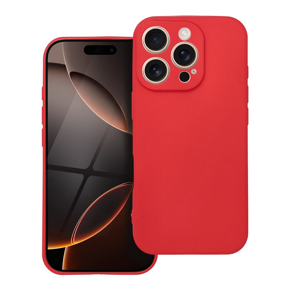 Puzdro Forcell SOFT pre IPHONE 16 Pro červené