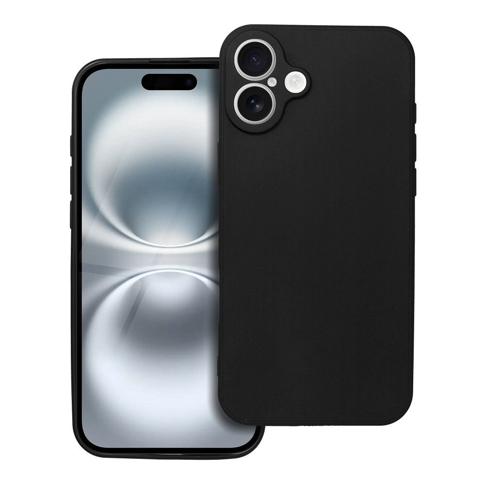 Puzdro Case for iPhone 16 PLUS Soft čierne