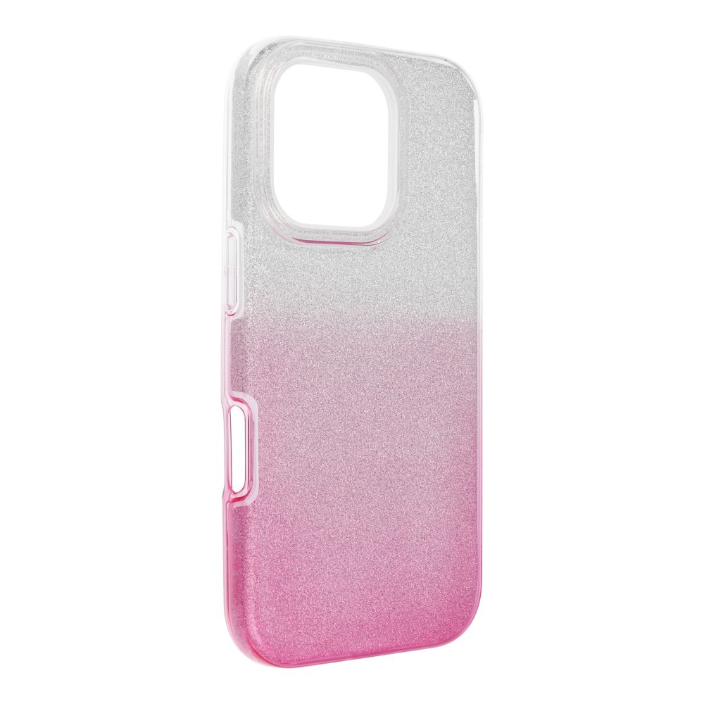 Kryt Case for iPhone 16 PRO Shining transparentny ružový