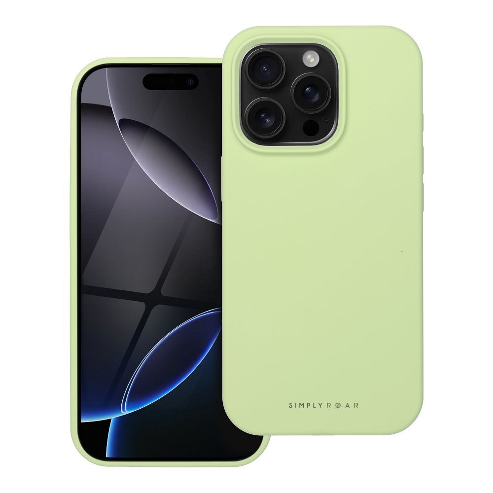 Kryt ROAR case CLOUD SKIN for IPHONE 16 Pro zelený