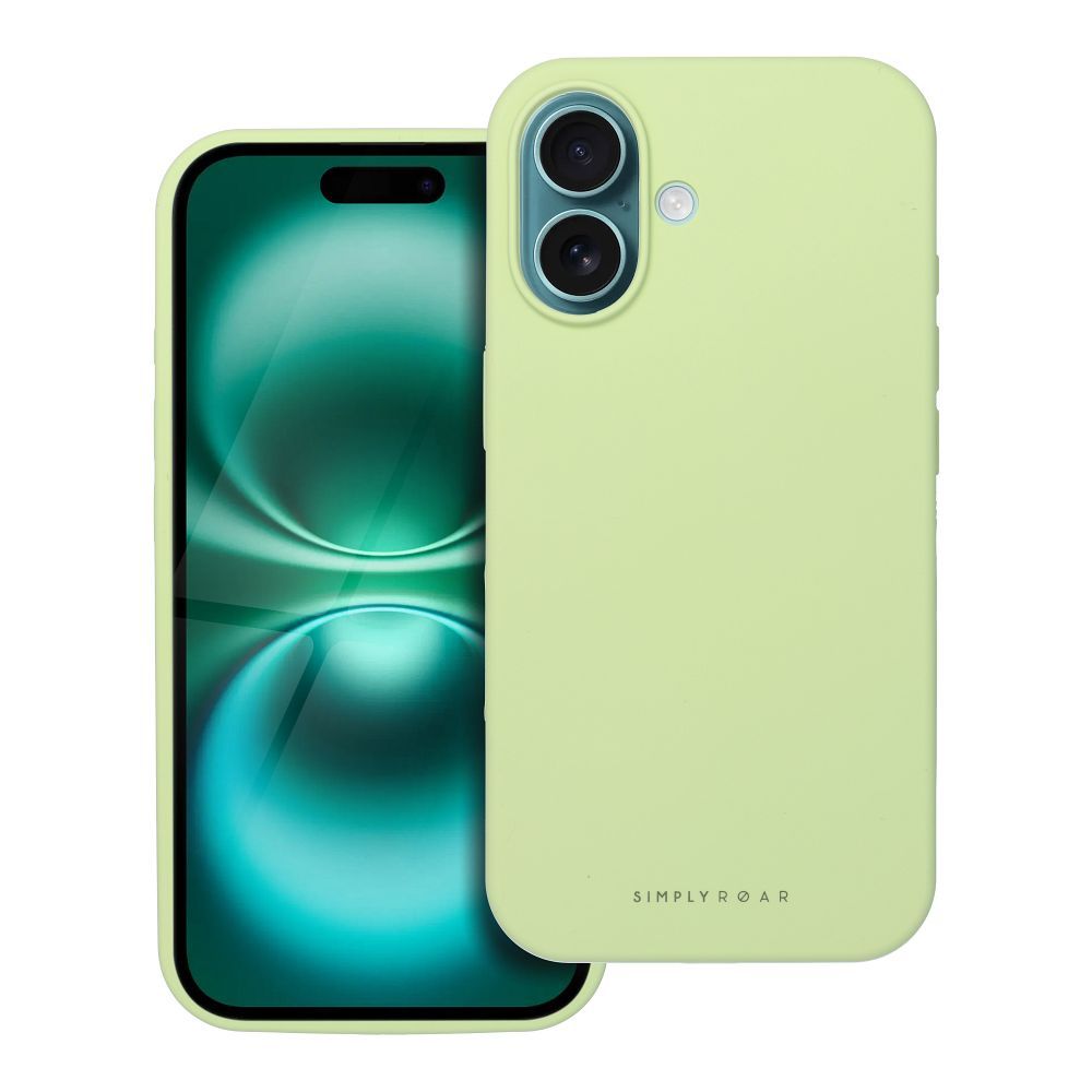 Kryt ROAR case CLOUD SKIN for IPHONE 16 zelený