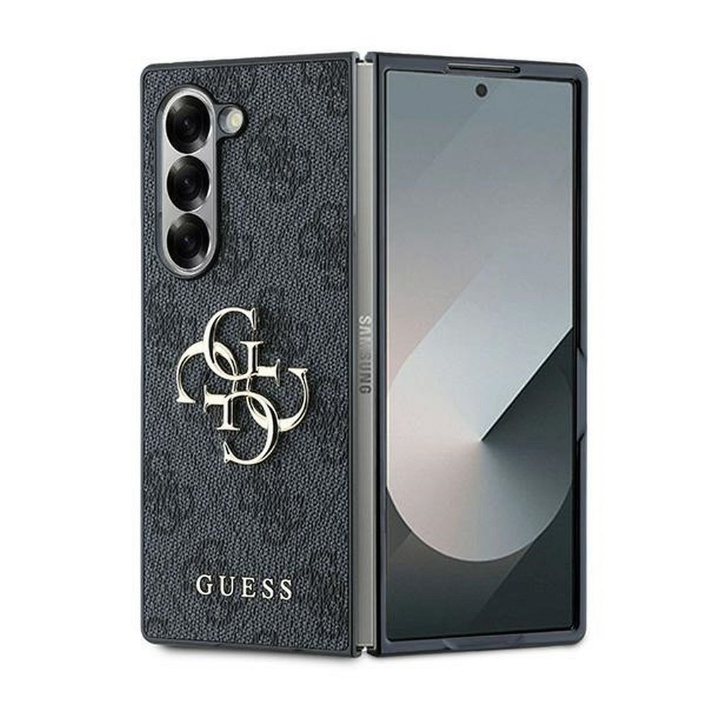 GUESS pre SAMSUNG Z Fold 6 GUHCZFD64GMGGR (PU 4G Leather Metal Logo) čierne