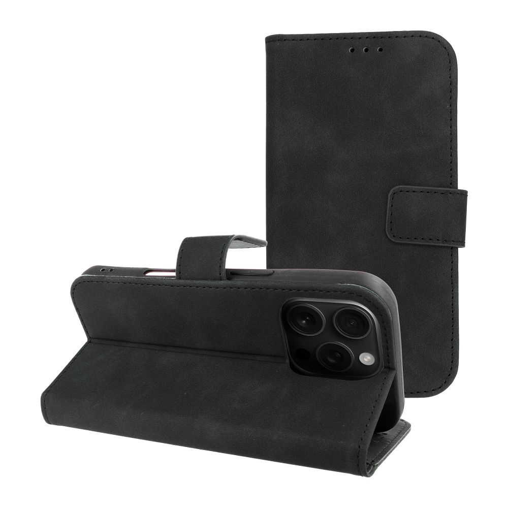 Obal TENDER Book pre IPHONE 16 Pro čierny