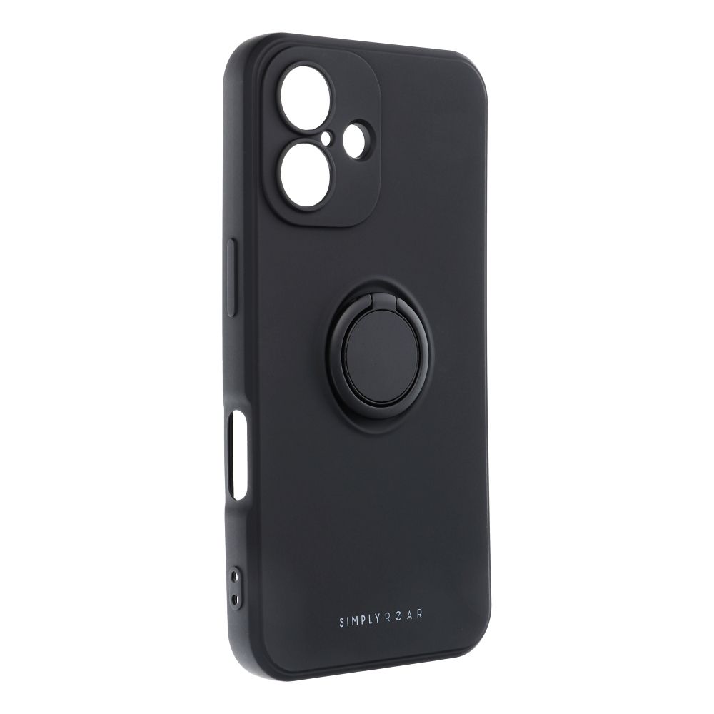 Puzdro ROAR case AMBER for IPHONE 16 čierne