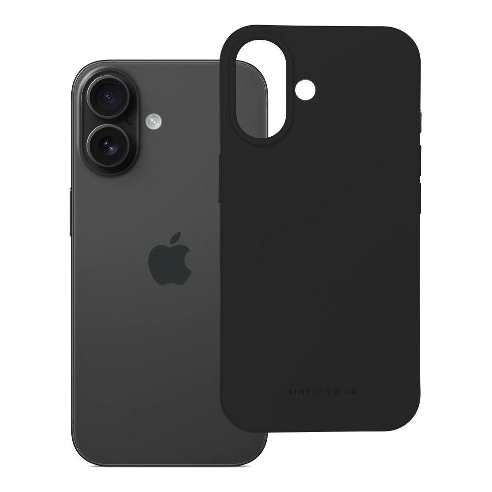 Puzdro Roar Space Case  pre Iphone 16 čierne