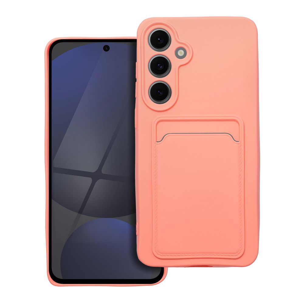 Puzdro CARD case pre SAMSUNG S24 FE ružové