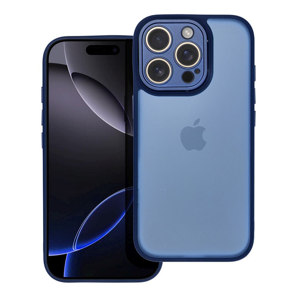 Farebný kryt VARIETE Case pre IPHONE 16 Pro modrý