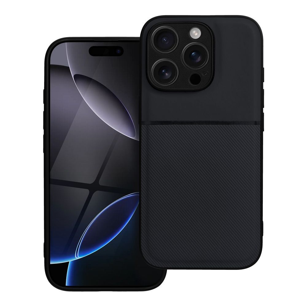Štýlový kryt Case pre iPhone 16 PRO Noble čierny