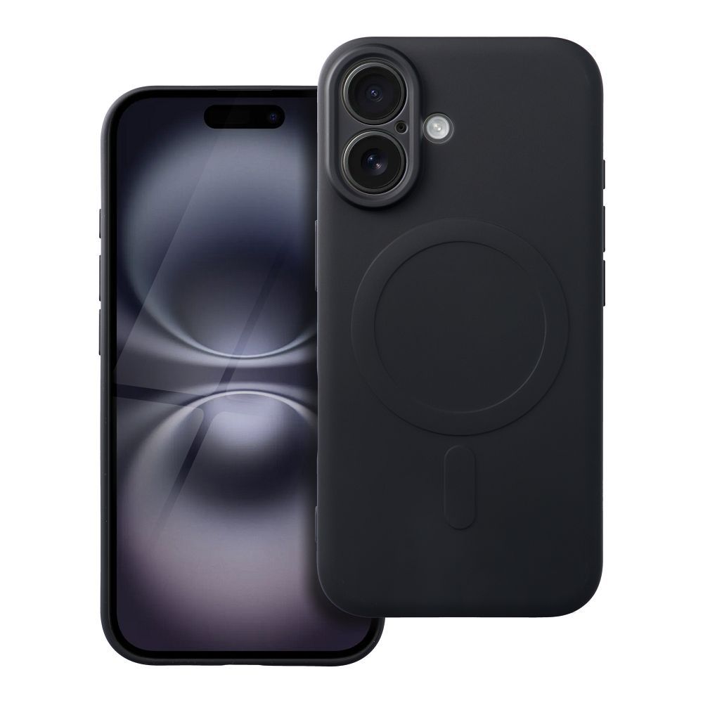 Obal SILICONE MagSafe pre IPHONE 16 čierny