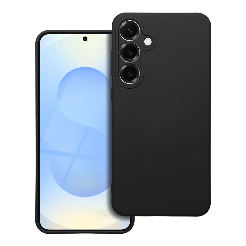 Moderný kryt SILICONE pre SAMSUNG S25 Plus čierny