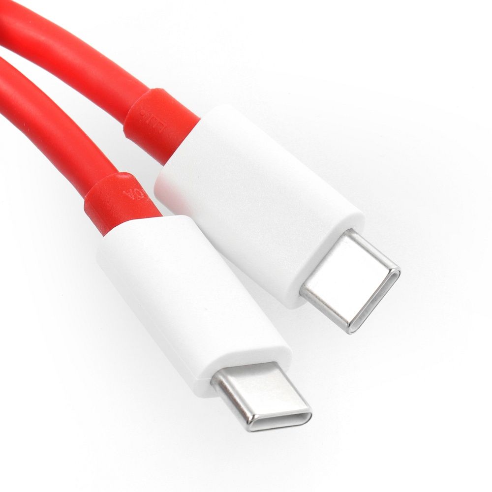 OPPO originálny kábel USB-C na USB-C 10A DL122 1 m červený