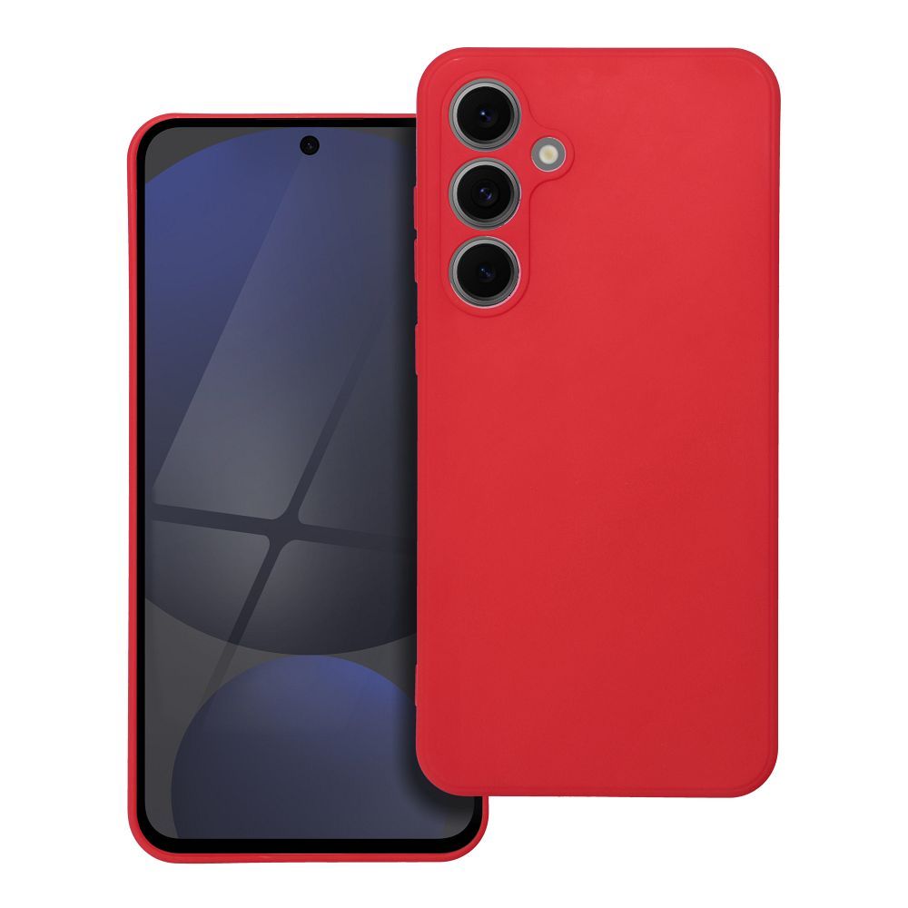 Puzdro Forcell SOFT pre SAMSUNG S24 FE červené