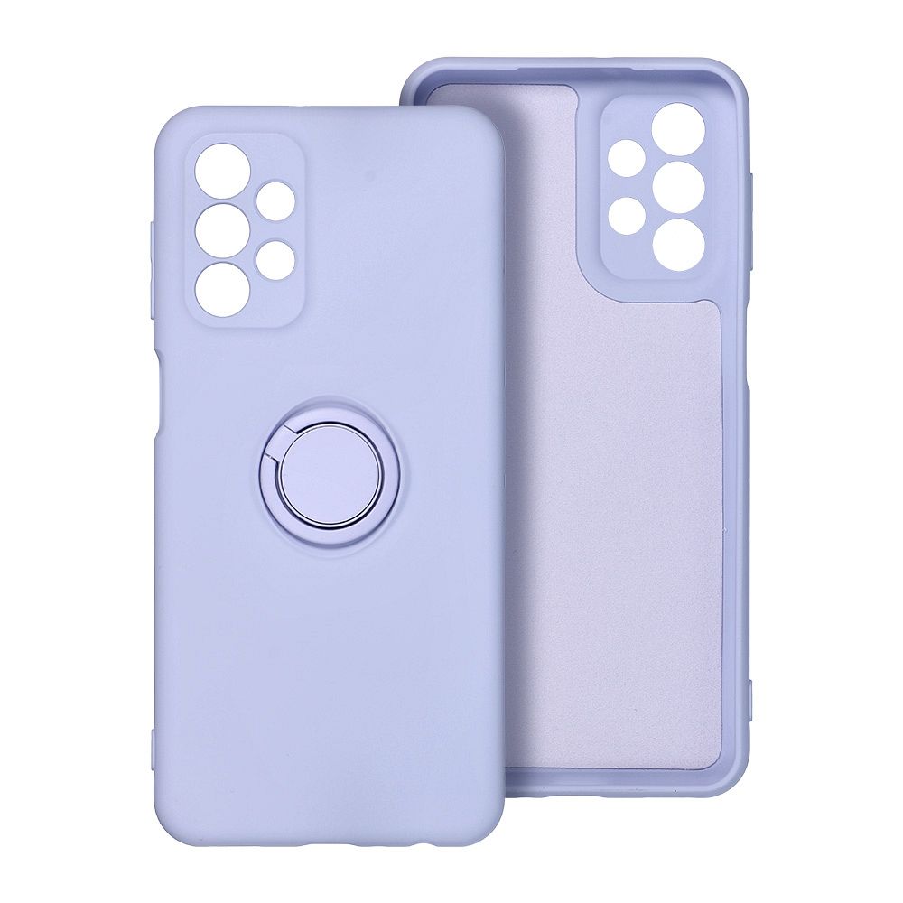 Puzdro SILICONE RING pre SAMSUNG S25 Plus fialové
