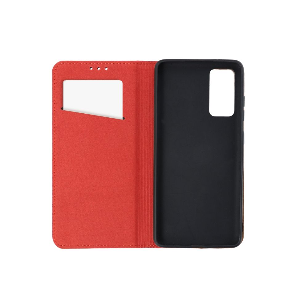 Kožené puzdroSMART PRO Book  pre SAMSUNG S25 Ultra bordové
