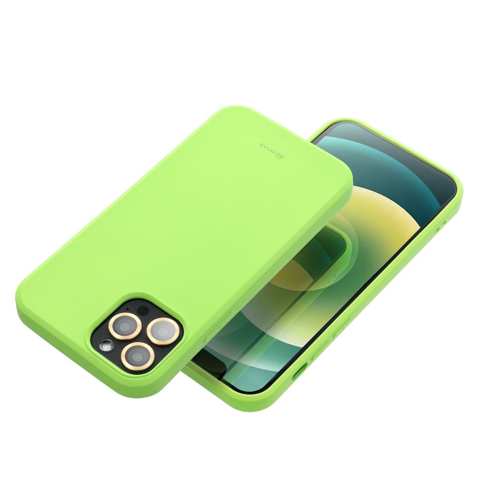 Puzdro ROAR case COLORFUL JELLY for IPHONE 16 Plus limetkové