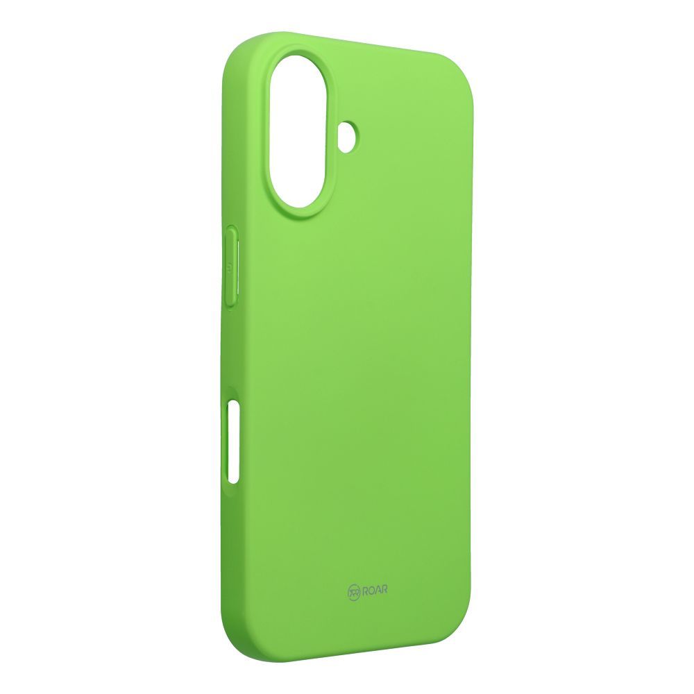 Puzdro ROAR case COLORFUL JELLY for IPHONE 16 limetkové