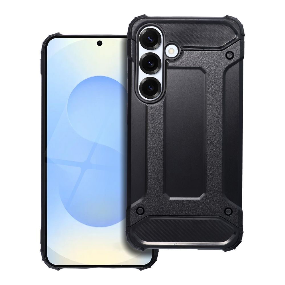 Odolné puzdro ARMOR pre SAMSUNG S25 čierne