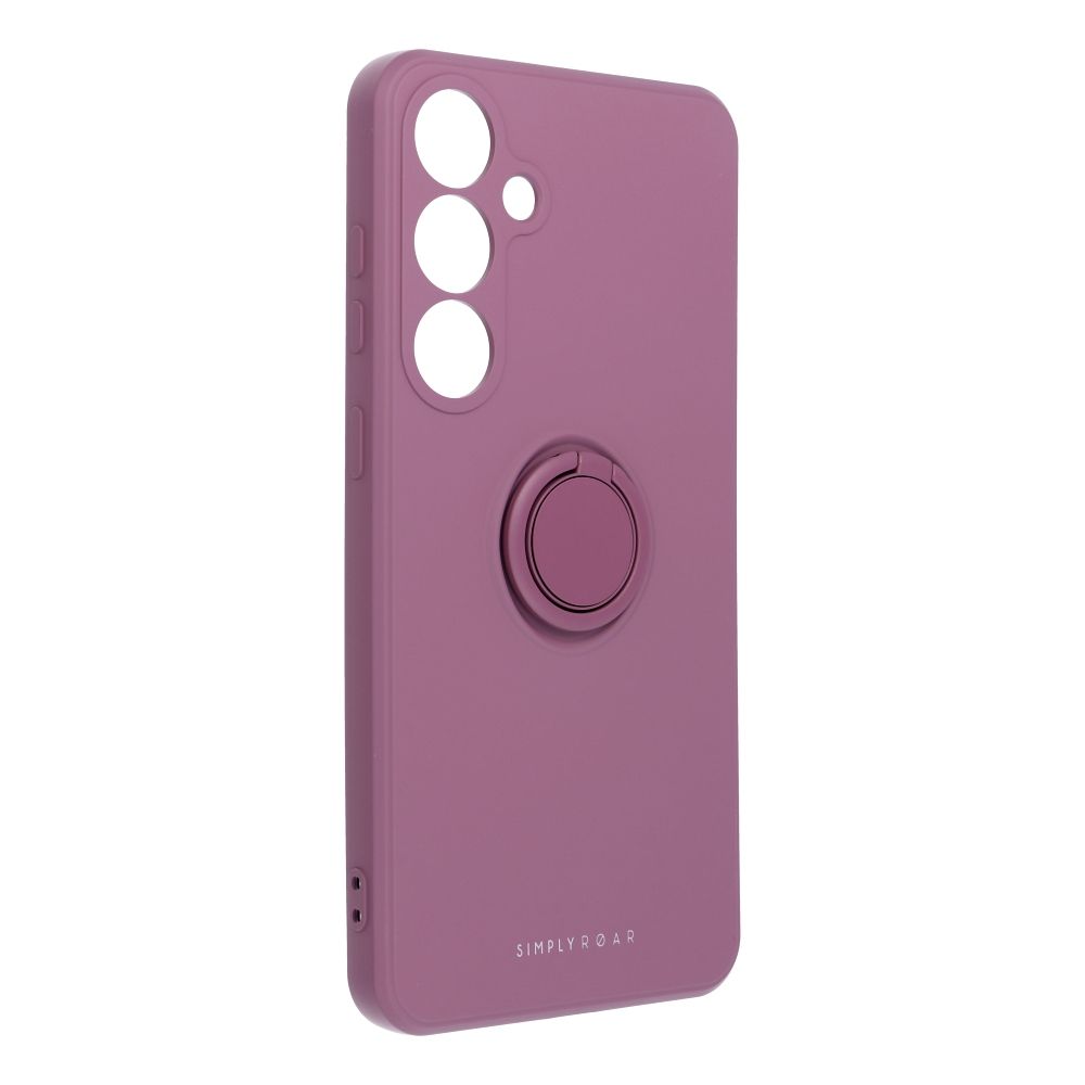 Puzdro ROAR case AMBER for SAMSUNG S25 Plus fialové
