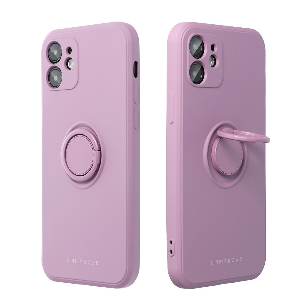 Puzdro ROAR case AMBER for SAMSUNG S25 fialové