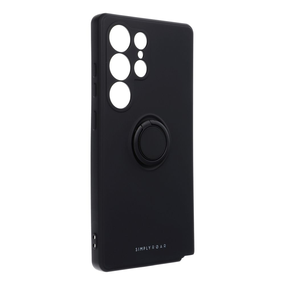 Puzdro ROAR case AMBER for SAMSUNG S25 Ultra čierne