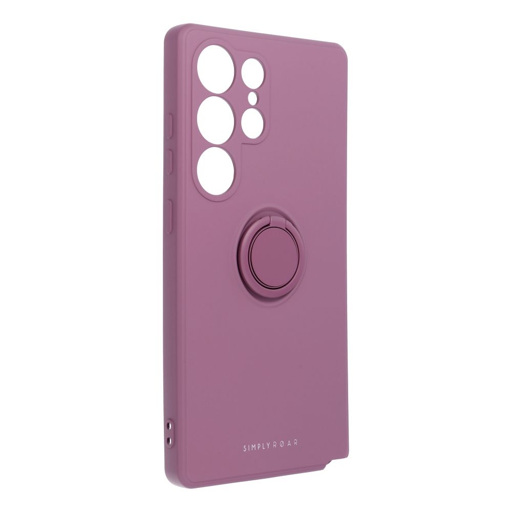 Puzdro ROAR case AMBER for SAMSUNG S25 Ultra fialové