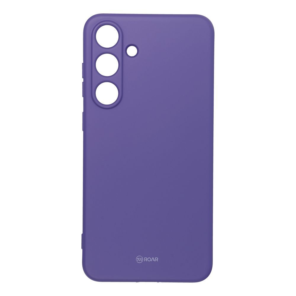 Puzdro ROAR case COLORFUL JELLY for SAMSUNG S25 Plus fialové