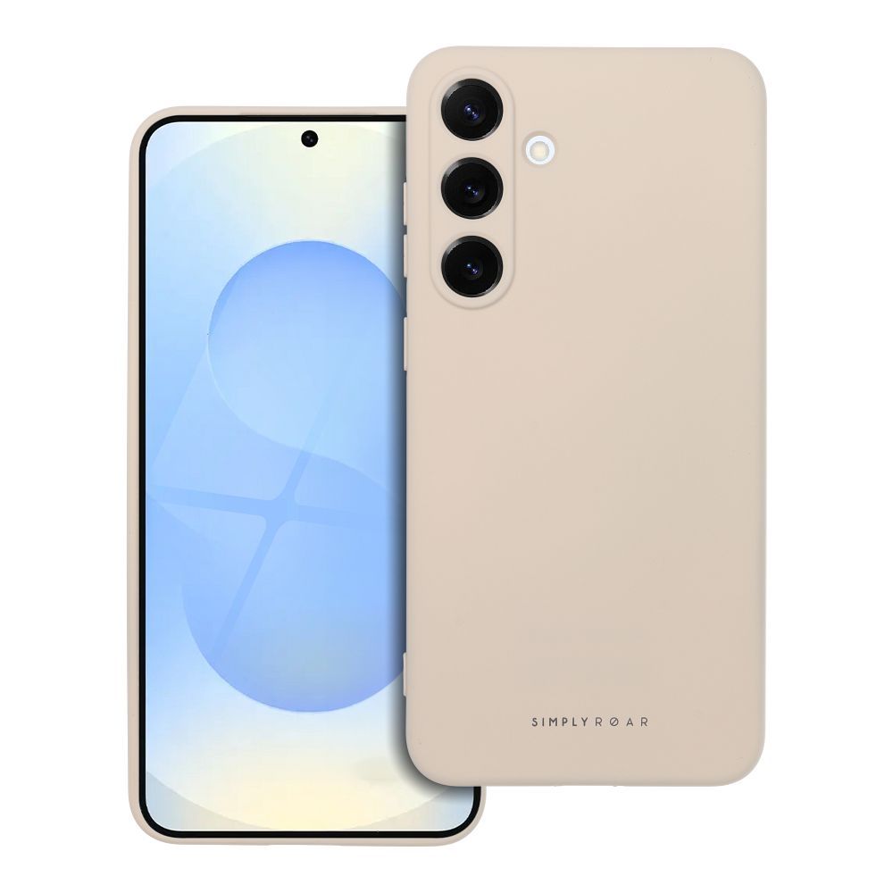Puzdro ROAR case SPACE for SAMSUNG S25 Plus krémové
