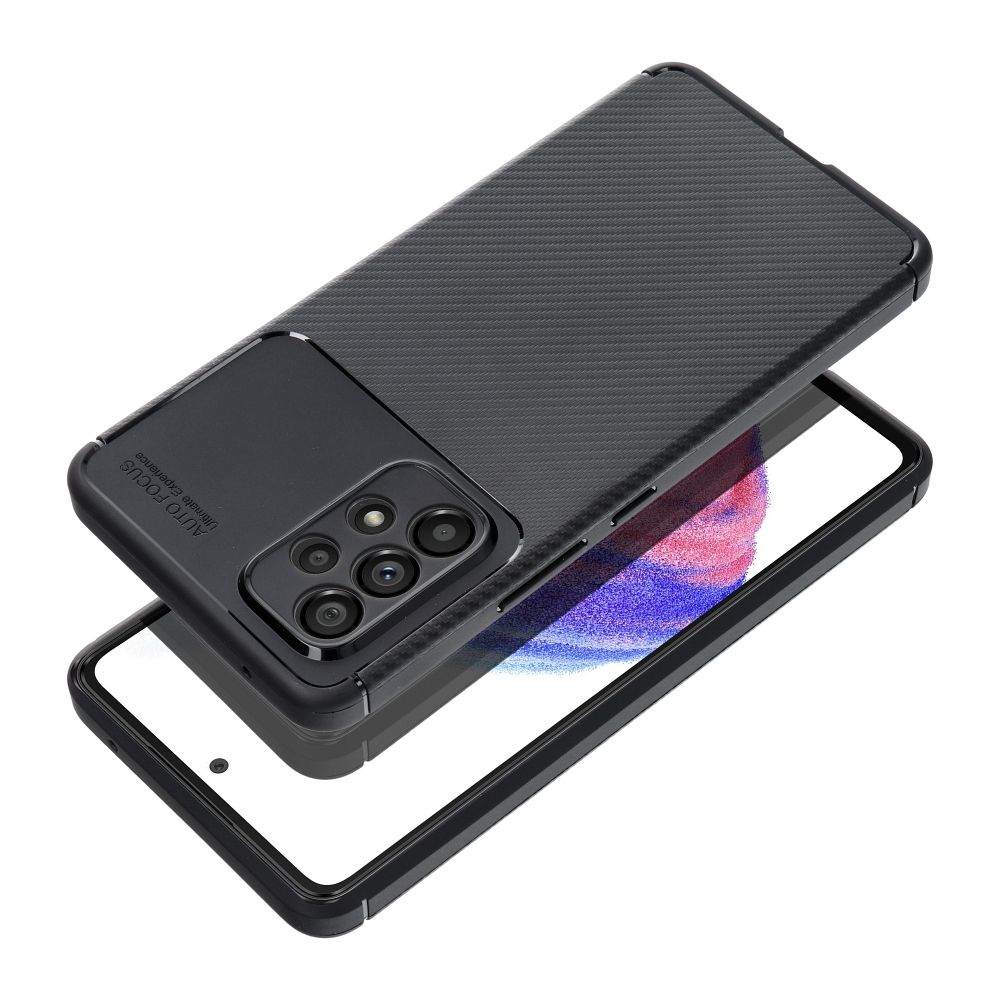 Kryt Case CARBON PREMIUM for SAMSUNG S25 Plus čierny