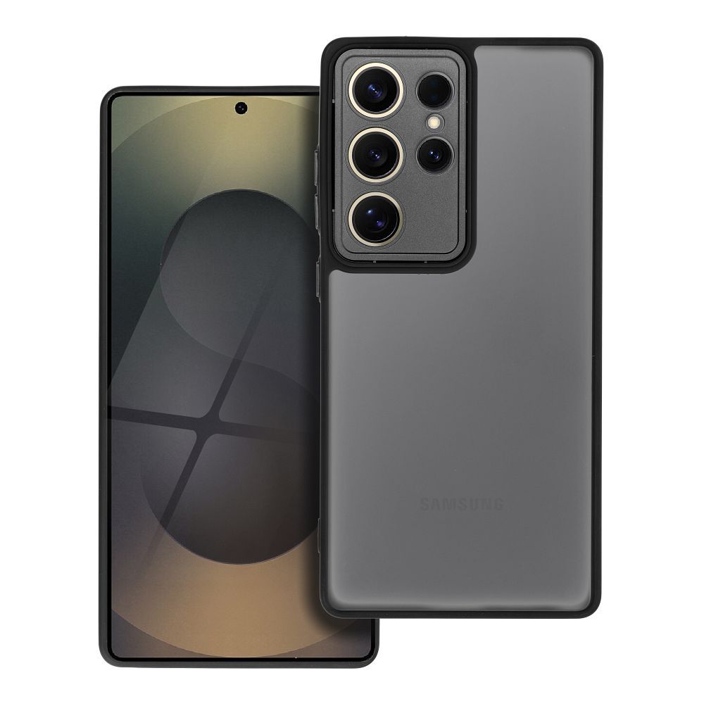 Farebný kryt VARIETE Case pre SAMSUNG S25 Ultra čierny